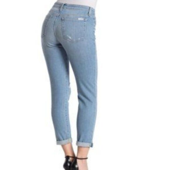 Joe's Jeans Slim Fit Boyfriend Crop blue Jeans size 28 - Picture 2 of 8